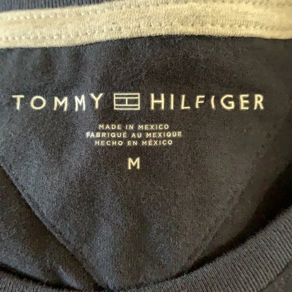 Tommy Hilfiger NWT Retro Vintage Style Graphic Tee Shirt Size Medium - Picture 5 of 11